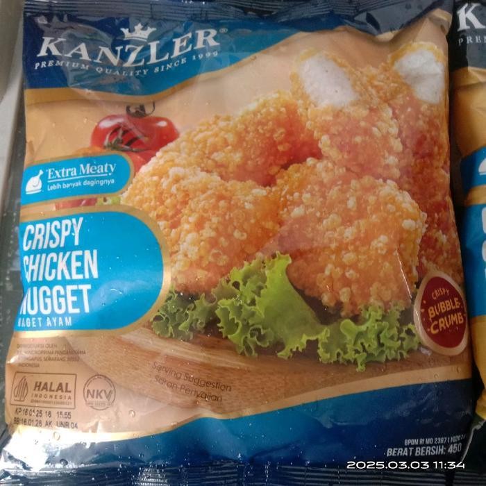 

Ff Kanzler Naget Crispy 120Gr,250Gr, 450Gr