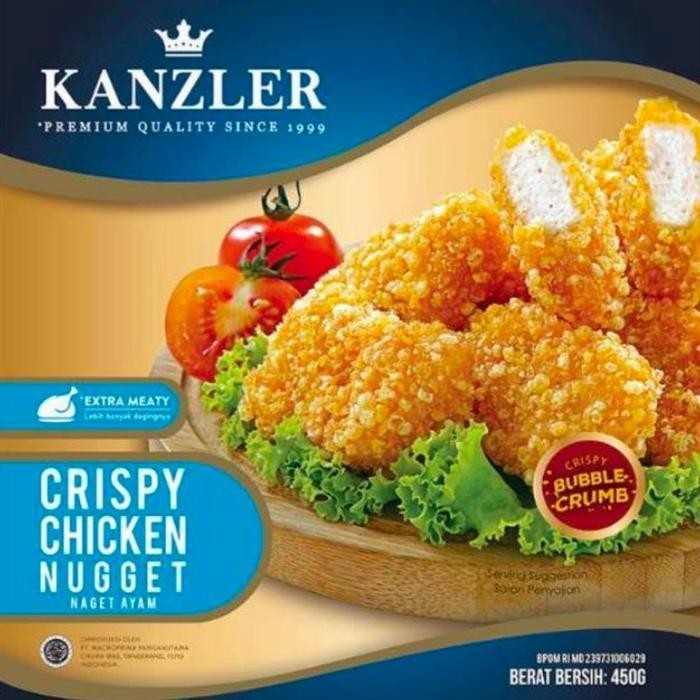 

Ff Crispy Chicken Nugget Kanzler 450Gr