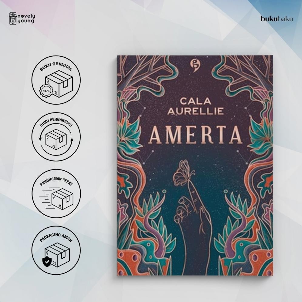 Terlaris Novel Amerta - Cala Aurellie - Gagasmedia - Gratis Biaya Packing
