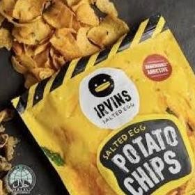 

RPS IRVINS SALTED EGG FISH SKIN & POTATO 95gr (HALAL)