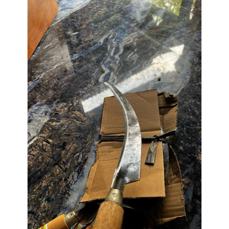 NEW PROMO sabit/arit panen padi dengan bilah seperti gergaji