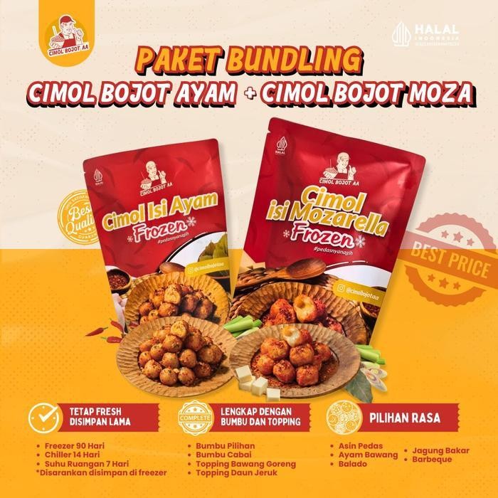 

Ff Double Nikmat Hemat Cimol Bojot Aa Frozen Isi Ayam X Cimol Bojot Aa Frozen Isi Mozzarella