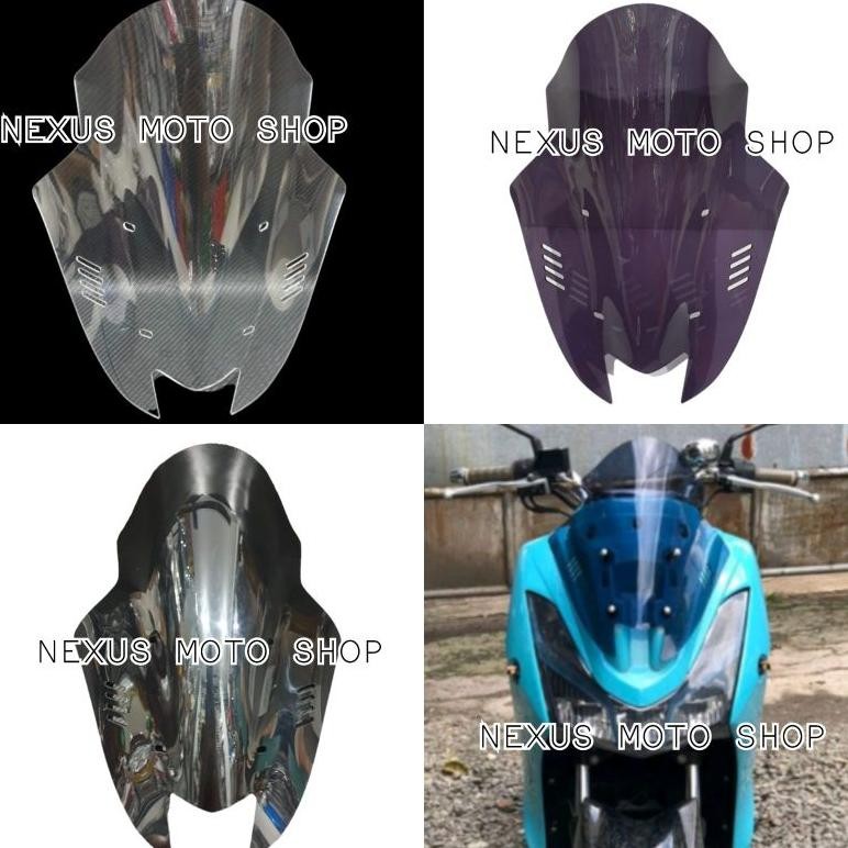 DB47 >> windshield lexi windshield TDR sirip lexi visor tdr jenong lexi