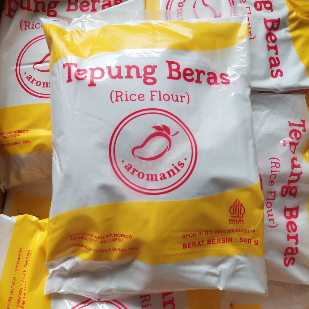 

Tepung Beras Mangga Aromanis Kemasan 500 gram