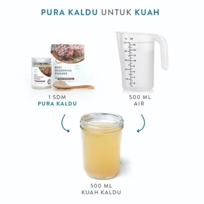 

Pura Seasoning Powder 100 Gr | Kaldu Bubuk Penyedap Masakan | Kaldu Mpasi Bayi Sehat Non Msg Pasti Promo