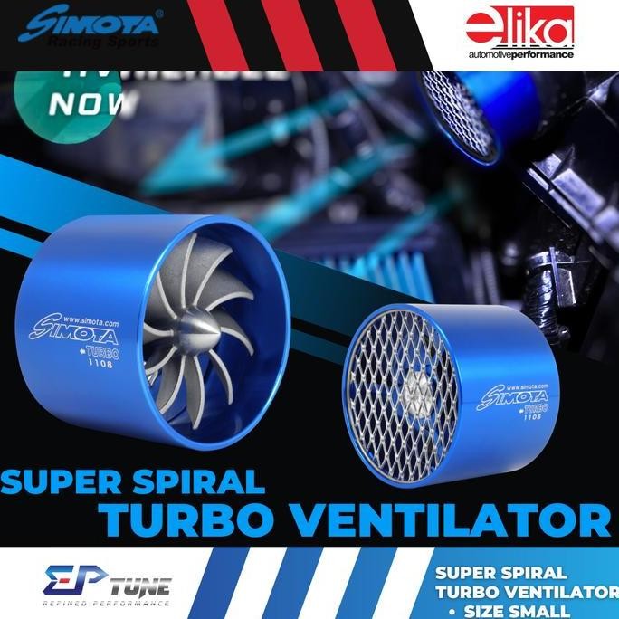 SIMOTA TURBO VENTILATOR ORIGINAL TAIWAN - SMALL ORIGINAL DAN TERPERCAYA