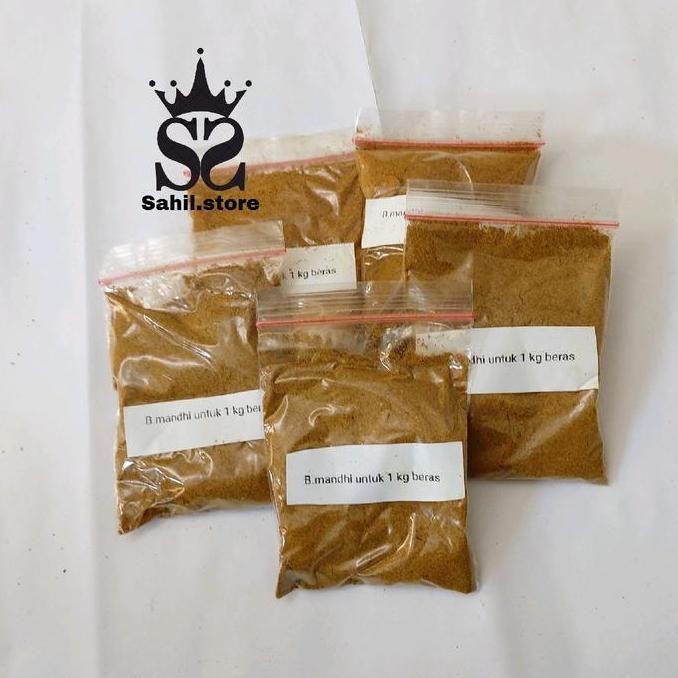

Bumbu Mandhi Instan Alami Plus Beras Basmati 500Gr Dan Gratis Rempah Komplit Food Pasti Ori