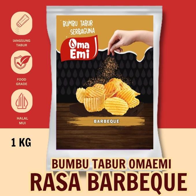 

Bumbu Tabur Omaemi Barbeque (Bbq) 1 Kg Pasti Ori