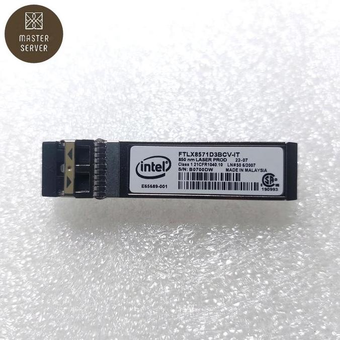 SFP+ SFP 10G SR 850NM INTEL ORIGINAL DAN TERPERCAYA