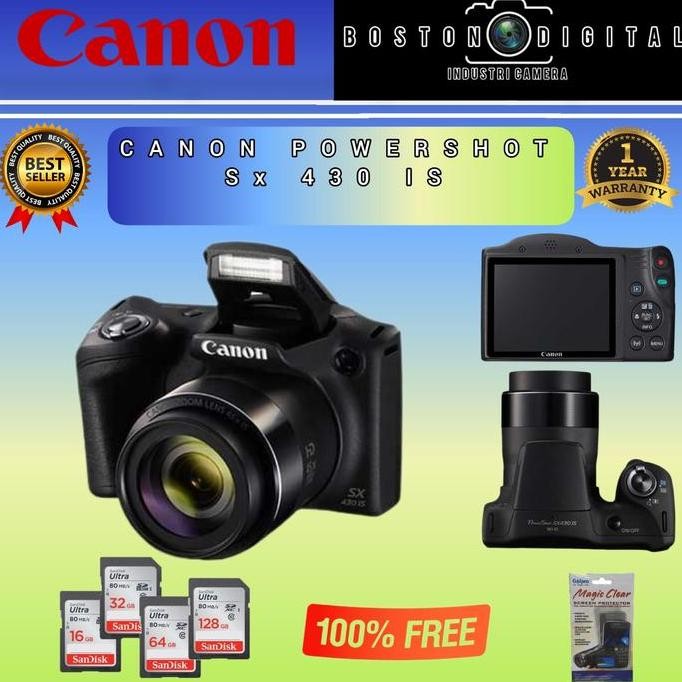 Promo CANON POWERSHOT SX430 IS / CANON SX430 IS / CANON SX430 COD