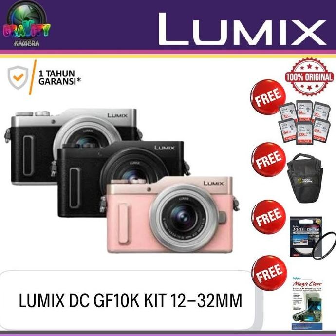Promo PANASONIC LUMIX DC-GF10 KIT 12-32MM / LUMIX GF10K KIT 12-32MM / LUMIX GF10K BODY ONLY COD