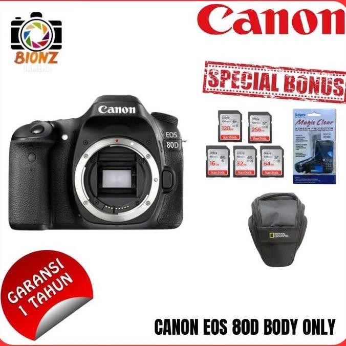 Promo CANON 80D BODY ONLY / CANON 80D BODY ONLY / CANON 80D BODY ONLY COD