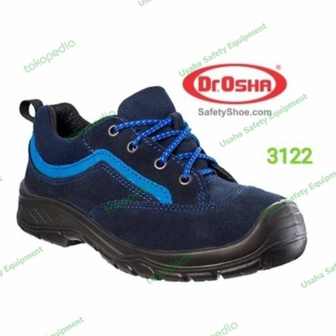 Baru Sepatu Safety Dr Osha Sport 3122 Original Pria