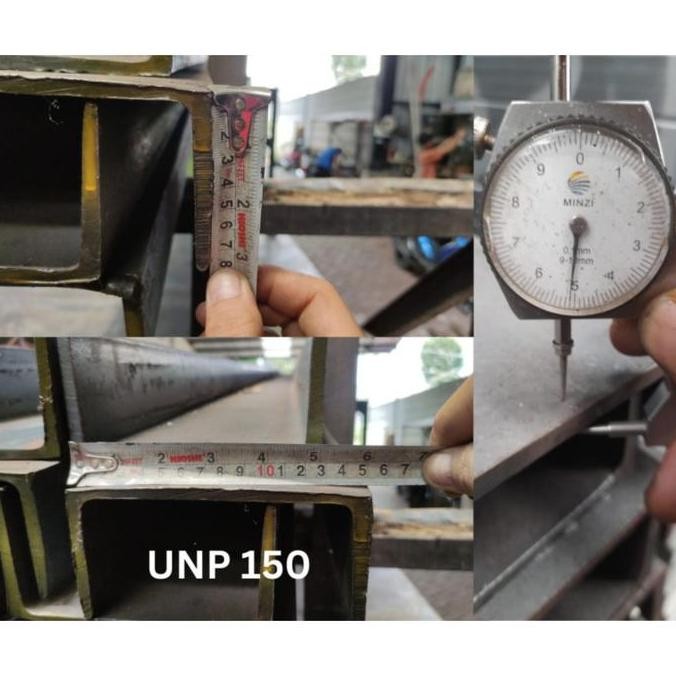 Unp 150 78Kg / Besi Unp 150 / Berat +-78Kg