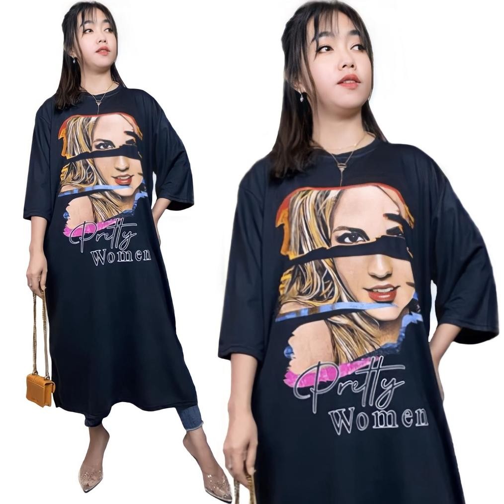 SRC ETTY TUNIK MIDI OVERSIZE WANITA LD 120 Viral Kekinian Terbaru 2025 SQ-27