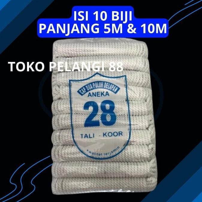 

Tali Rami Pramuka 10Biji Marlon 5Meter Co