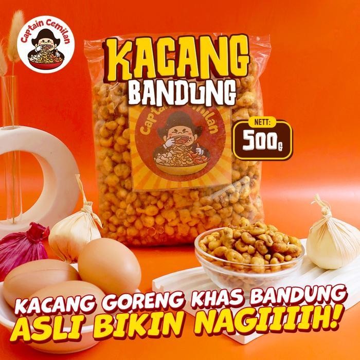 

FF 500gram - Kacang Goreng Bandung Captain Cemilan Food Snacks