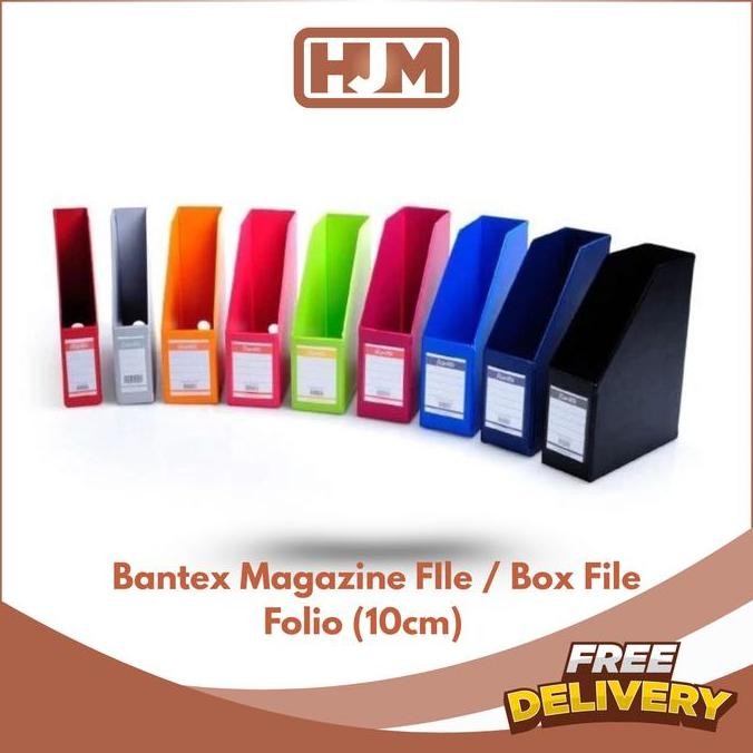 

Stok Terbatas Bantex Box File Magazine Folio 10 Cm 4011 - Penyimpanan Majalah