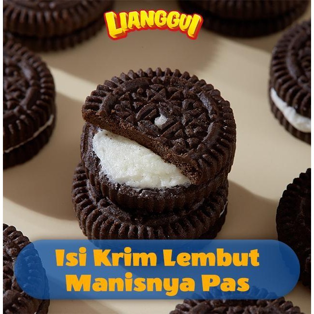 

FF [HALAL] LIANGGUI CLASSIC MILK COOKIE Beli satu gratis satu Biskuit Cemilan sore Cemilan yang mengenyangkan Biscuits, Cookies