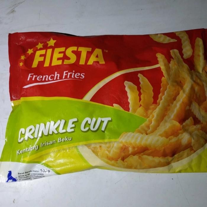 

Rps Fiesta Kentang Crinkle Cut 500 G / Makanan Beku / Makanan Siap Saji