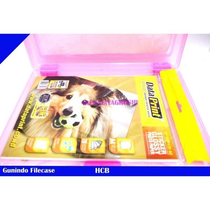 

Stok Terbatas Gunindo Handy Clip Box F4 Tempat Dokumen Bentuk Koper Praktis