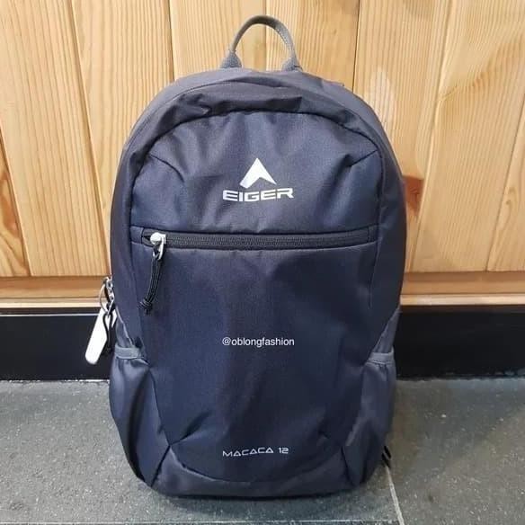 Eiger Tas Ransel Macaca 12 - Black