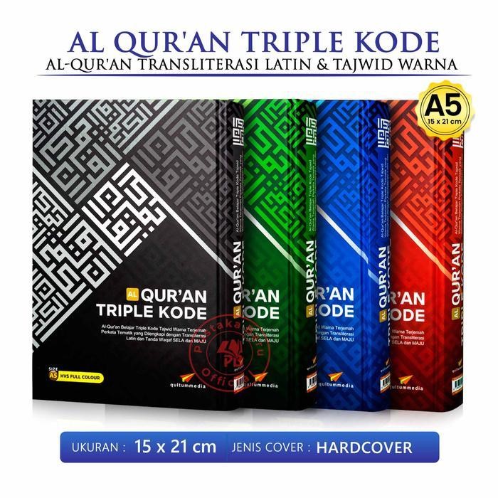 SHS Alquran Kecil AlQur'an Triple Kode Ukuran A5 Terjemah Transliterasi Latin Dan Tanda Waqaf Sela D