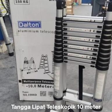 Tangga Lipat Aluminium Teleskopik 10 Meter Tangga Lipat 10 Meter Co