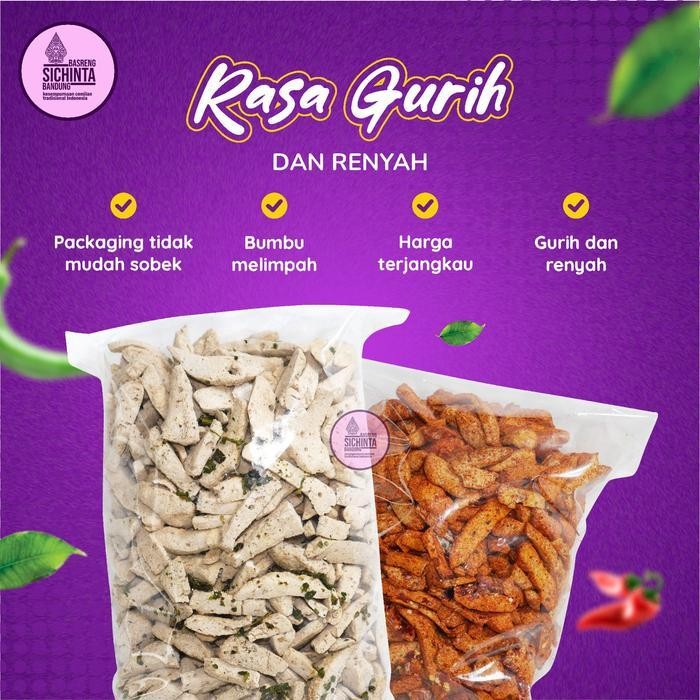 

FF 500gr - Basreng Original Daun Jeruk Cemilan Sichinta