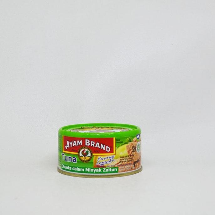 

READY AYAM BRAND TUNA CHUNK IN OLIVE OIL 150G - TUNA KALENG MINYAK ZAITUN