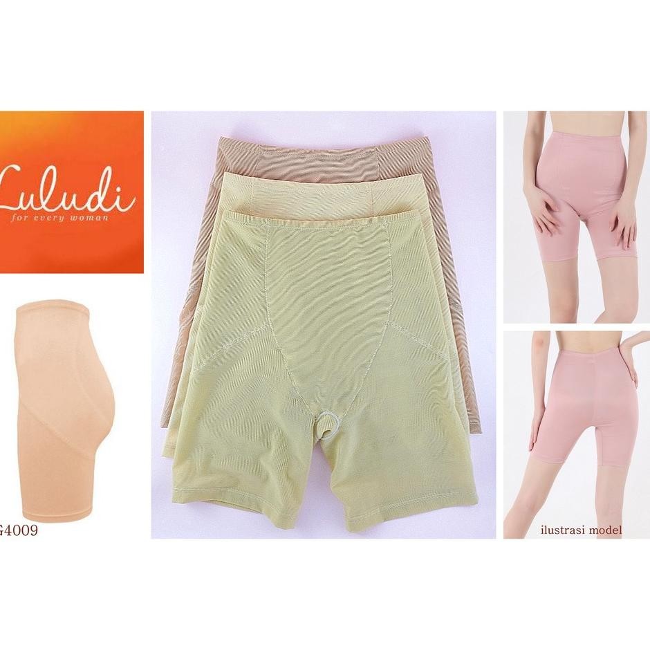 Korset Wanita Celana Pendek Medium Girdle Luludi By Wacoal Pakaian Dalam Underwear Dalaman 4009