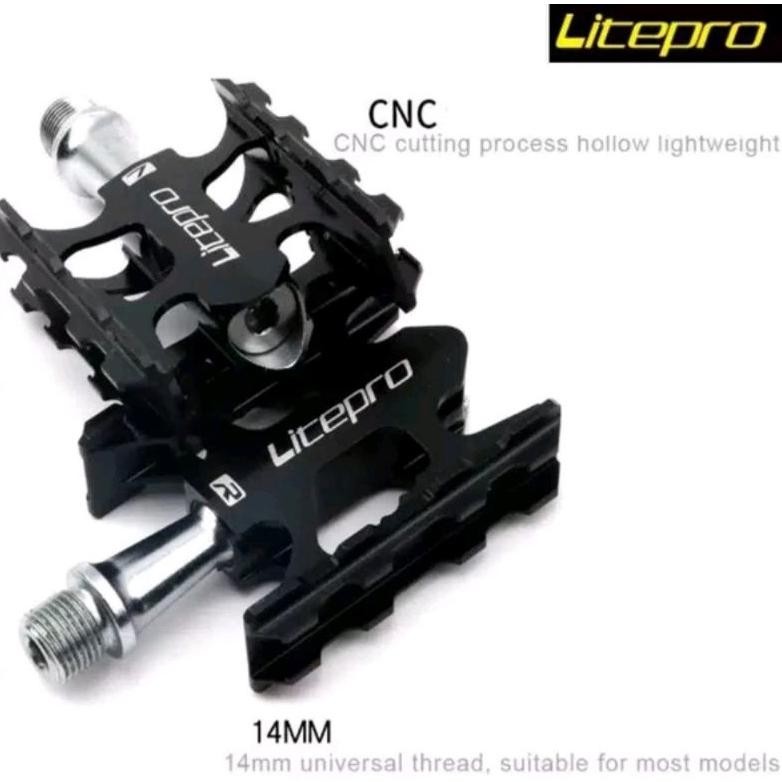 Termurah Pedal Sepeda Lipat Bearing Litepro K3 Ultra Light Weight Pedals Seli Roadbike Hybrid Mtb Mi