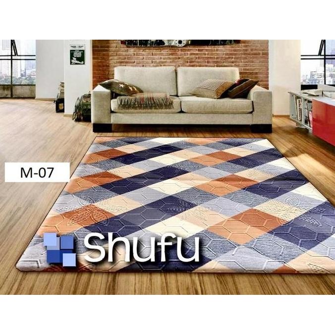 Karpet Malaysia 190x220 Ketebalan 18mm Bunga