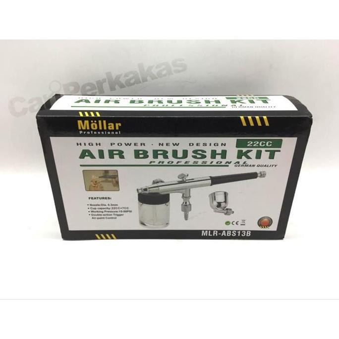 

AIR BRUSH KIT / PEN BRUSH / SPRAY GUN LUKIS / SPED LUKIS MOLLAR MLR AB