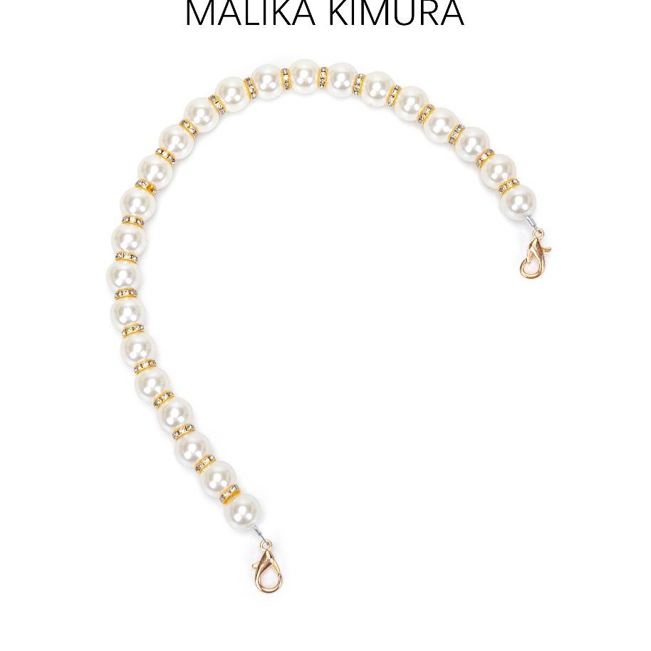 Malika Kimura Tali Bahu Pergelangan Tangan Gelang Gelang Warna Solid205204203