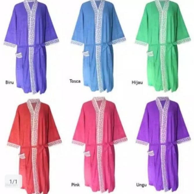 baju kimono handuk dewasa pria dan wanita baju mandi kimono hh6