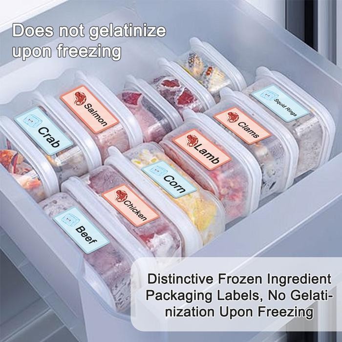 

RS NIIMBOT B21/B1/B3S Stiker Label Dapur Stiker Klasifikasi Makanan Rumah Tangga Label Bumbu Kotak Segar Kulkas Freezer Kertas
