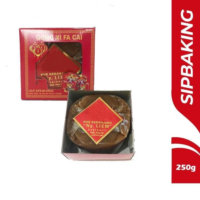 

IX KUE KERANJANG / dodol kue cina merk NY LIEM 250gr + kardus IMLEK
