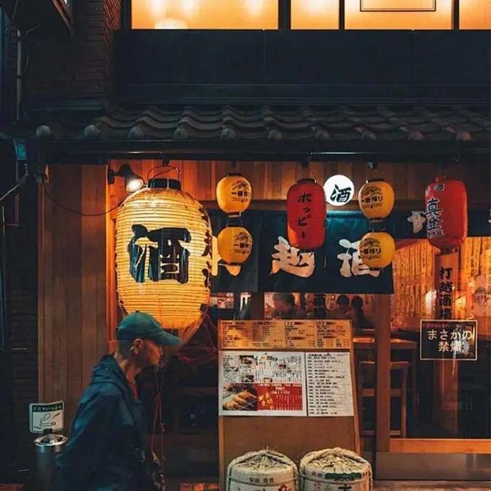 IX Lampion Jepang Gantung Outdoor Lampion Jepang -Ramen/Open/Sushi/Ryori Untuk Restoran Jepang