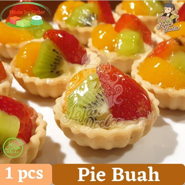 

IX Pie Buah Mini , Fruit Tartlet Kue Jajanan Pasar