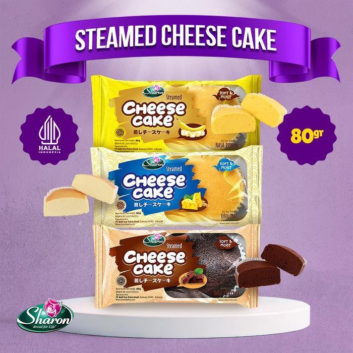 

IX STEAMED CHEESECAKE | Kue Kukus Keju - Sharon Bakery