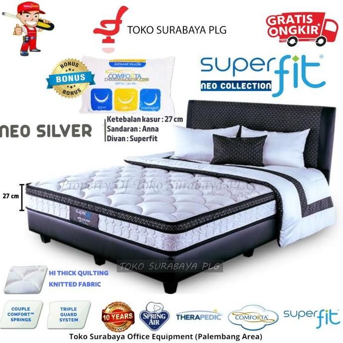 SL Springbed Comforta Super Fit Matras Comforta Superfit Neo Silver
