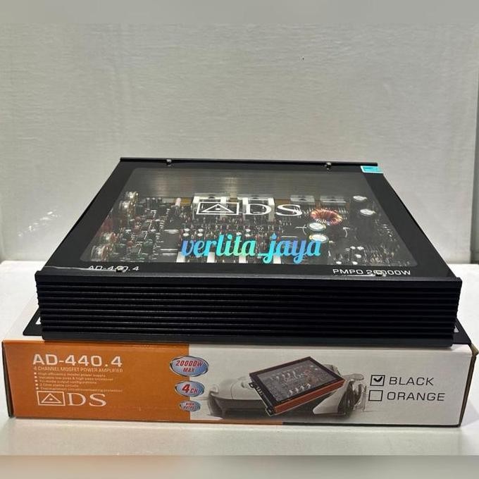 Audio Maker Electronic - Power Mobil Audiobose ADS AB-440.4 4 Channel Model Baru - Car