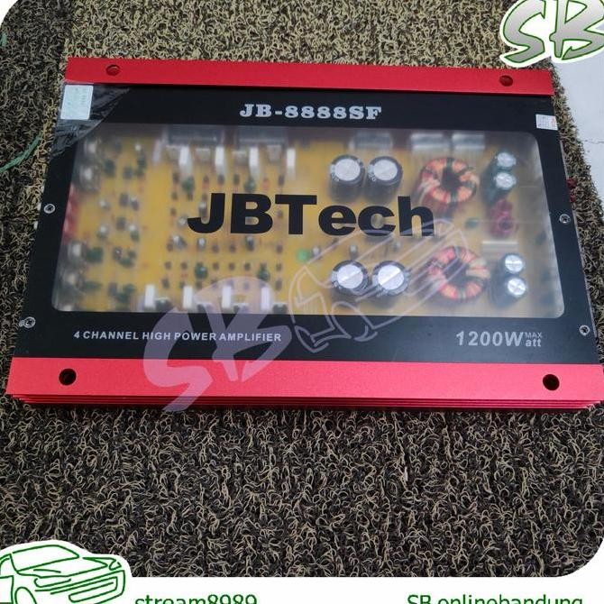 Power JBTech JB-8888SF Amplifier Mobil Car Audio JB Tech JB 8888SF