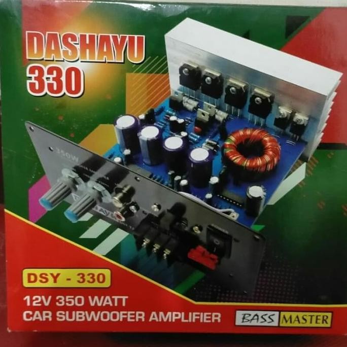 power kit bass monoblock bass master DSY -330 350 WATT