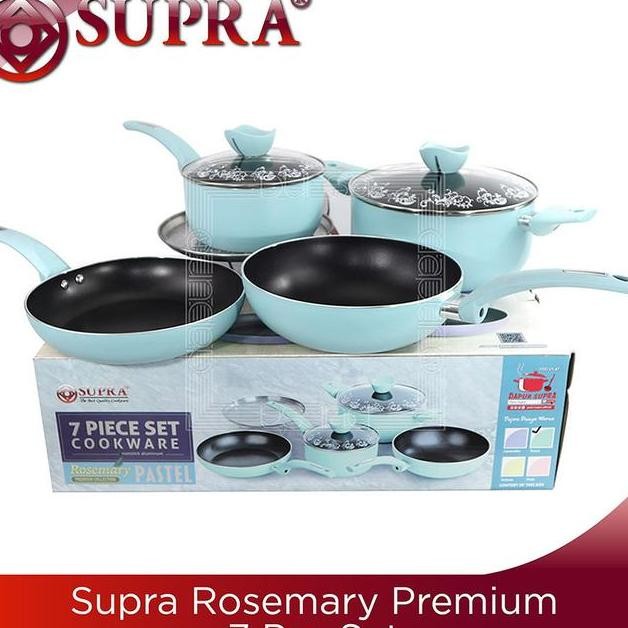 Panci Set 7 Pcs Supra Chef Renata Moeloek I Cooare 7 Piece Renatta