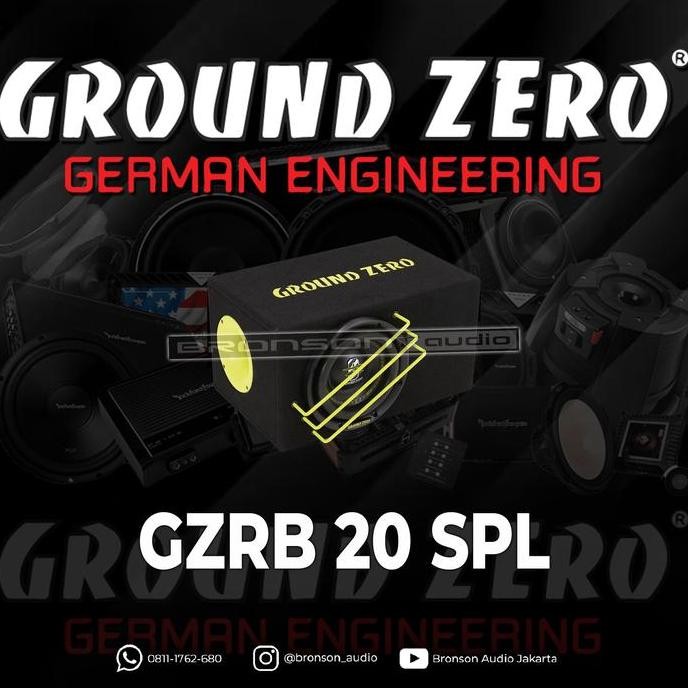 Subwoofer Box Ground Zero GZ20 SPL