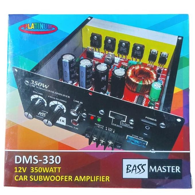 power ampli amplifier subwofer mobil car monoblock dms 350w 350 dms 330 gabass kit pcb amplifier amp