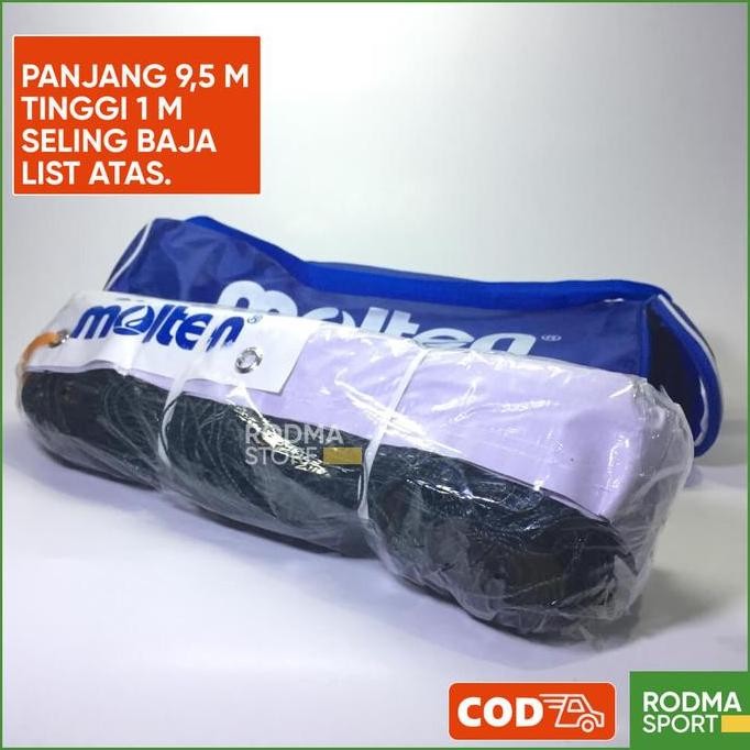 Net Voli / Net Volley Molten, Mikasa Net Voli Turnamen Net Voli Outdoor Bola Voli