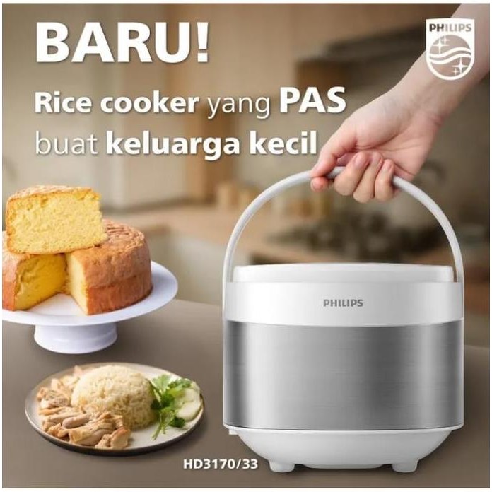 Philips Magic Com Digital Mini 0.85 Liter Hd3170 Rice Cooker Philips